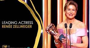 Renée Zellweger Wins Leading Actress for Judy | EE BAFTA Film Awards 2020