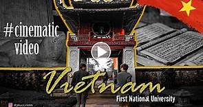 HANOI - Vietnam, Vietnam's first National University Cinematic ? | Văn Miếu | Phúc Ninh #phucninh