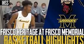 Frisco Heritage at Frisco Memorial - 2023 Week 22 Basketball Highlights