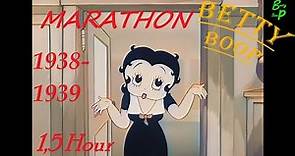 Betty Boop MARATHON 🐶🤣 | (Betty Boop Cartoon) | 1938-1939