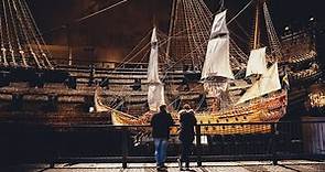 El Vasa, un buque de guerra rescatado después de 300 años de su naufragio en Estocolmo, Suecia