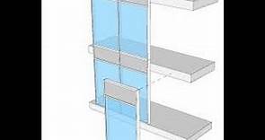 Creating unitised curtain wall in Revit (Tutorial video) Part-1 plan and section views