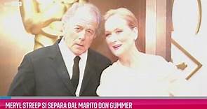 Meryl Streep, ufficiale la separazione dal marito Don Gummer