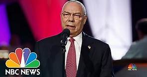 Remembering Former Secretary Of State Colin Powell