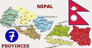 Seven Provinces of Nepal | 7 States of Nepal Federal Democratic Republic details | 7 Pradesh