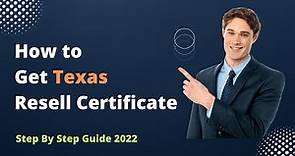 Texas Reseller Certificate || Texas Tax Permit || Step by Step Guide