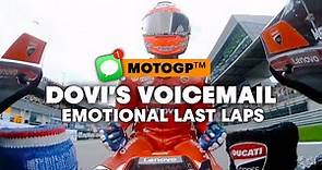 Emotional Last Lap MotoGP Voicemails From Dovizioso's Cousin