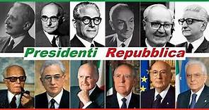 Tutti i Presidenti della Repubblica 🇮🇹