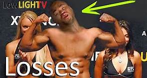 Rashad "Shad Face" Evans ALL LOSSES in MMA Fights (8)