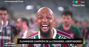Los FESTEJOS de FLUMINENSE | Felipe MELO emocionado y a las LÁGRIMAS | CONMEBOL Libertadores 2023