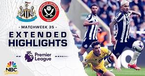 Newcastle United v. Sheffield United | PREMIER LEAGUE HIGHLIGHTS | 4/27/2024 | NBC Sports