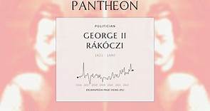 George II Rákóczi Biography - Prince of Transylvania