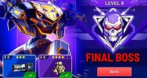 FINAL BOSS FIGHT - New PvE Mode - Level 7-8 - Ares Onslaught Event - Mech Arena