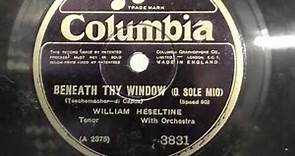 William Heseltine: Beneath thy window. (1926).