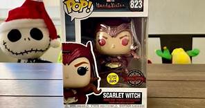 Unboxing a Scarlet Witch Wandavision Funko Pop