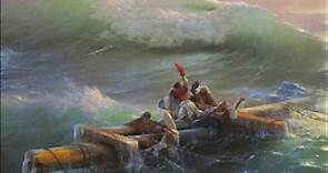 Ivan Aivazovsky "El Mar Bravo" - Pinturas