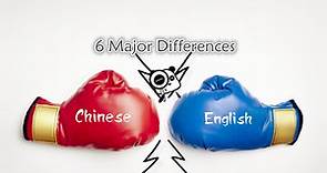 6 Major Differences between English and Chinese