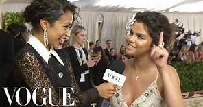 Selena Gomez on Her Faith and Her Queen Esther Inspired Dress | Met Gala 2018 With Liza Koshy