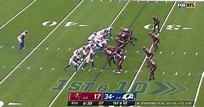 William Gholston drops Stafford for 11-yard sack with quick get-off