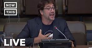 Javier Bardem Speaks at the UN on Our Oceans | NowThis