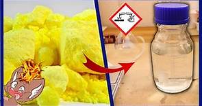 How to make sulfuric acid from sulfur