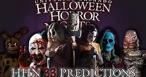 HHN Orlando's Nightmares Unveiled: My Halloween Horror Nights 33 Predictions Revealed!