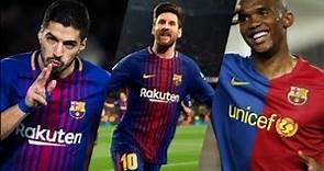 20 Maximos Goleadores del Barcelona