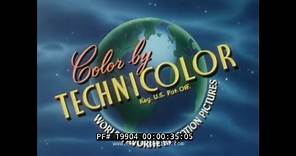 "TECHNICOLOR FOR INDUSTRIAL FILMS" 1940 TECHNICOLOR PROCESS PROMOTIONAL FILM 19904