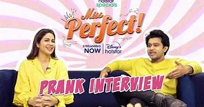Miss Perfect! | Prank Interview | Lavanya Tripathi | Abhijeet | Streaming Now On DisneyPlusHotstar