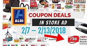 Aldi Weekly Ad Deals February 7 - 13, 2018 ~ In Store Ad