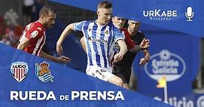 POST-PARTIDO | López y Turrientes: “Buen punto, trabajado” | CD Lugo 0-0 Real Sociedad B