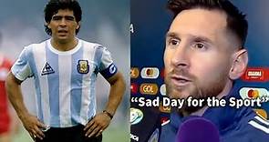 Football World Reacts to the Death of Diego Maradona