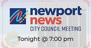Newport News City Council Meeting 10-10-2023
