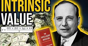 How Ben Graham Calculates Intrinsic Value (Example Included)