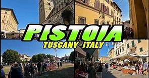 PISTOIA Walking Tour - Tuscany Italy (4k)