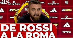 Las palabras de DE ROSSI como NUEVO ENTRENADOR de la ROMA en su PRESENTACIÓN