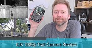 WEATHER RESISTANT GAME CAMERA - KJK 1080p Trail Camera Review