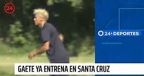 Así fue el primer entrenamiento de Juan Carlos Gaete en Santa Cruz | 24 Horas TVN Chile