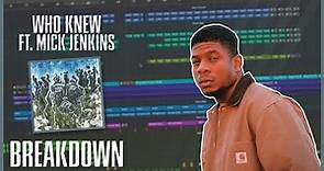 Disclosure - 'Who Knew' with Mick Jenkins: Twitch Breakdown
