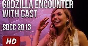 Godzilla Cast & Director Visit the Godzilla Encounter @ SDCC 2013 [HD]