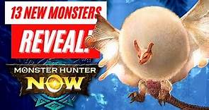 13 New Monsters in Monster Hunter Now Release Date Gameplay Trailer