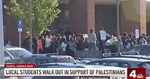 Students walked out of Justice High School in Falls Church, Virginia, on Monday morning to show support for Palestinians. “We’re sick of how two governments cannot deal with each other and we have to see innocent people die every day,” a senior at the school told News4’s Joseph Olmoie every day,” a senior at the school told News4’s Joseph Olmo#Protests. #DC #WashingtonDC #DistrictofColumbia #DMVnews #DMV #Maryland #Virginia #FallsChurchVA #Protests