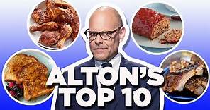 Alton Brown's Top 10 Recipe Videos | Good Eats | Food Network