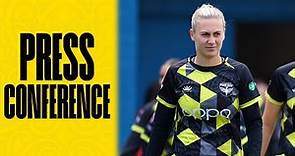 Press Conference - Rebecca Lake speaks to media ahead of this Saturday's match against Adelaide