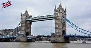 TOWER BRIDGE TOUR: LONDON, ENGLAND (4K)
