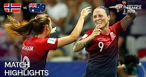 Norway v Australia | FIFA Women’s World Cup France 2019 | Match Highlights