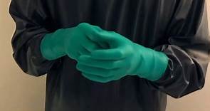 【乳胶手套】绿色乳胶手套