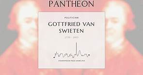 Gottfried van Swieten Biography - Dutch-born Austrian diplomat, librarian, and government official