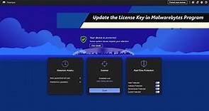 How to update Malwarebytes Premium License Key