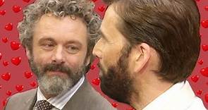 David Tennant and Michael Sheen being fans of each other (aka Michael being in love with David)
